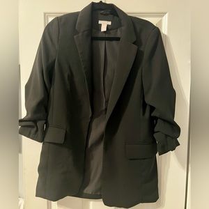 H&M black blazer